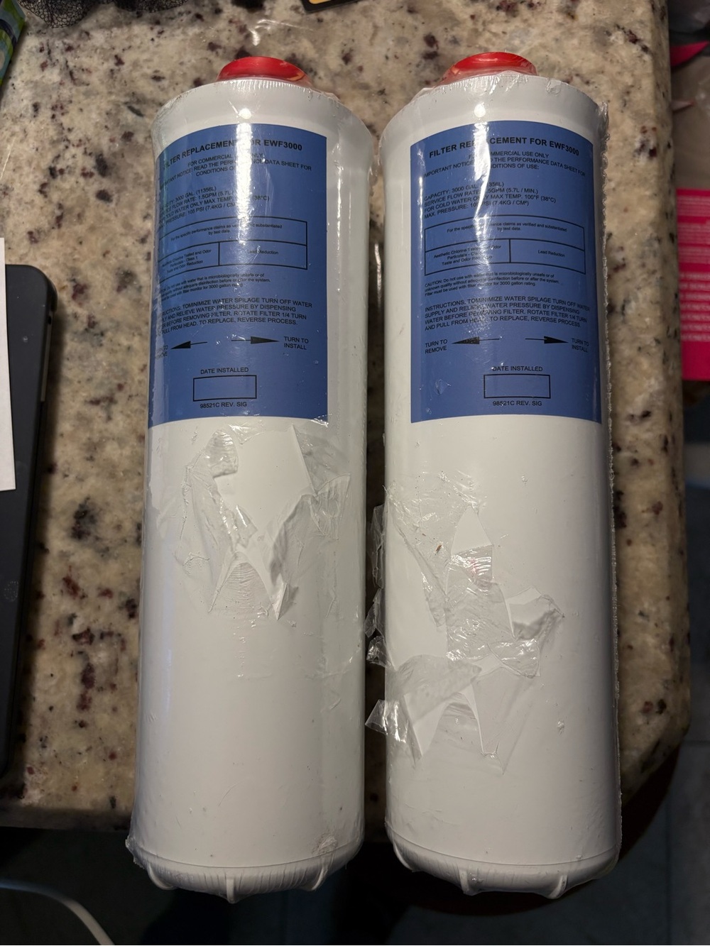 EWF3000 Refrigerator Water Filter Pair